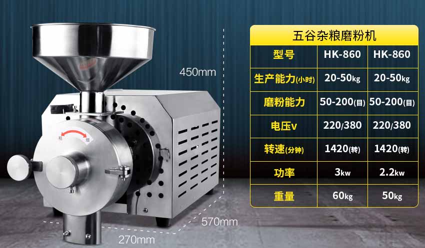 860五谷雜糧磨粉機(jī)